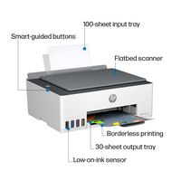 HP - Smart Tank 5101 Wireless All-In-One Supertank Inkjet Printer with up to 2 Years of Ink Inclu... - Alternate Views