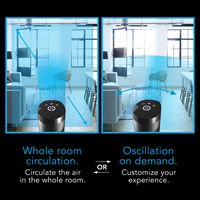 Vornado - OSCR37 Tower Fan - Black - Alternate Views