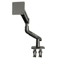 HUANUO - Single Monitor Desk Mount with Mechanical Spring Arm, Integrated LED Light, & Supports u... - Alternate Views