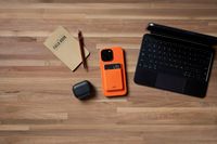 The Ridge Wallet - Magsafe Cardholder - Basecamp Orange - Alternate Views