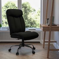 Alamont Home - Hercules Contemporary Fabric Big & Tall Executive Swivel Office Chair with Headres... - Alternate Views
