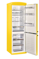 Unique Appliances - Classic Retro 23.8 in 11.7 cu. ft. Frost Free Retro Bottom Freezer Refrigerat... - Alternate Views