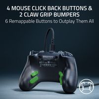 Razer - Wolverine V3 Tournament Edition 8K Wired Gaming Controller with TMR Thumbsticks and Swapp... - Alternate Views