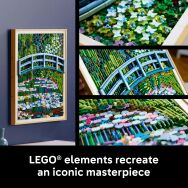 LEGO - Art Claude Monet – Bridge Over a Pond of Water Lilies 31220 - Alternate Views
