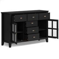 Simpli Home - Artisan Sideboard Buffet - Black - Alternate Views