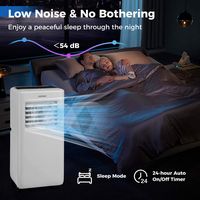 Costway 6500 BTU Portable Air Conditioner Cools up to 350 sq.ft 3 in 1 Air Cooler with Fan & Dehu... - Alternate Views
