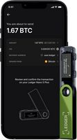 Ledger - Nano S Plus Crypto Hardware Wallet - Oxidate Green - Alternate Views