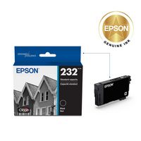 Epson - 232 Claria Ink Standard Capacity Black Cartridge (T232120-S) - Black - Alternate Views