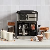 Cuisinart - CoffeeCenter 12-Cup  Coffee Maker Barista Bar 4-In-1 Coffeemaker - Black - Alternate Views