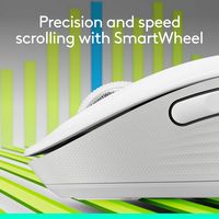 Logitech - Signature M650 Wireless Optical Mouse with Silent Clicks - Wireless - Off-White - Alternate Views