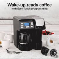Hamilton Beach - FlexBrew Trio Coffee Maker - Black - Alternate Views