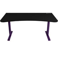 Arozzi - Arena Ultrawide Curved Gaming Desk - Deep Purple - Alternate Views