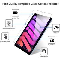 SaharaCase - ZeroDamage Tempered Glass Screen Protector for Apple iPad mini (A17 Pro) and Apple i... - Alternate Views