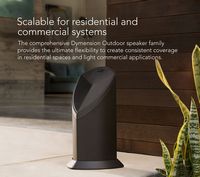 Definitive Technology - Dymension 5.5 Outdoor Bollard Speaker Each - Brown - Alternate Views