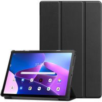 SaharaCase - Folio Case for Lenovo Tab M10 Plus (3rd Gen) - Black - Alternate Views