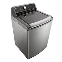 LG - 5.3 Cu. Ft. High-Efficiency Smart Top Load Washer with 4-Way Agitator - Graphite Steel - Alternate Views