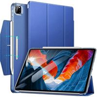 SaharaCase - ESR Folio Case for Apple iPad Pro 12.9 (4th, 5th, and 6th Gen 2020-2022) - Blue - Alternate Views