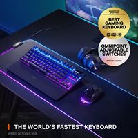SteelSeries - Apex Pro TKL V2 Wireless Mechanical OmniPoint Adjustable HyperMagnetic Gaming Keybo... - Alternate Views
