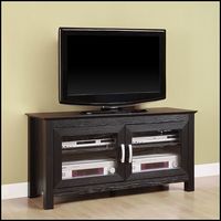 Walker Edison - Double Door TV Stand for Most Flat-Panel TV's up to 48
