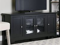 Walker Edison - 4 Door Media Storage TV Stand for Most Flat-Panel TV's up to 55