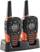 Cobra - 35-Mile, 22-Channel 2-Way Radios (Pair) - Black/Orange - Alternate Views