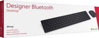 Microsoft - Designer Bluetooth Wireless Keyboard and Mouse Bundle - Black - Alternate Views