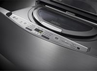 LG - SideKick 1.0 Cu. Ft. High-Efficiency Smart Top Load Pedestal Washer with 3-Motion Technology... - Alternate Views
