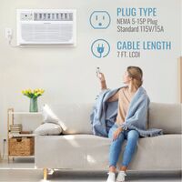 Keystone - Energy Star 12,000 BTU 230V Through-the-Wall Air Conditioner with Follow Me LCD Remote... - Alternate Views