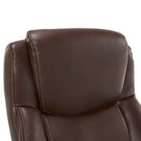 La-Z-Boy - Delano Big & Tall Bonded Leather Executive Chair - Chestnut Brown - Alternate Views