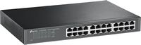 TP-Link - 24-Port 10/100/1000 Mbps Gigabit Ethernet Switch - Gray - Alternate Views