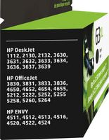 HP - 63XL High-Yield Ink Cartridge - Black - Alternate Views