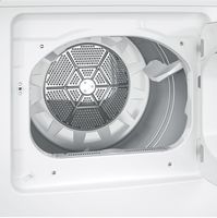 GE - 7.2 Cu. Ft. Gas Dryer - White - Alternate Views