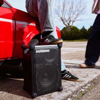 SOUNDBOKS - Mix - Indoor & Outdoor Battery Powered Bluetooth Party Speaker - Black - Alternate Views