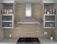 Zephyr - Siena 36 in. External Wall Mount Range Hood - Stainless steel - Alternate Views