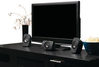 Logitech - Z906 5.1-Channel Satellite Surround Sound Speaker System (6-Piece) - Black - Alternate Views