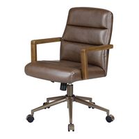 OSP Home Furnishings - Henfield Office Chair - Chocolate - Alternate Views