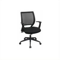 Office Star Products - Fabric Task Chair - Black - Alternate Views