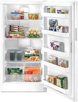 Amana - 15.7 Cu. Ft. Upright Freezer with Energy-Saving Insulation - White - Alternate Views