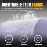 GTPlayer - GT905 Adjustable Gaming Chair with Breathable Fabric - Purple - Alternate Views