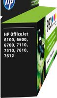 HP - 933 3-Pack Standard Capacity Ink Cartridges - Cyan/Magenta/Yellow - Alternate Views