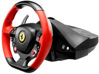 Thrustmaster - Ferrari 458 Spider Racing Wheel for Xbox One - Black/Red/Yellow - Alternate Views