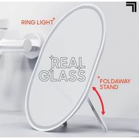 Sharper Image - SpaStudio® Fog Free Heated Shower Mirror with Razor Holder - White - Alternate Views