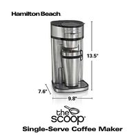 Hamilton Beach - Single Serve Coffee Maker - Stainless - Alternate Views