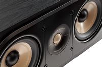 Polk Audio - Signature Elite ES30 Hi-Res Center Channel Speaker - Stunning Black - Alternate Views