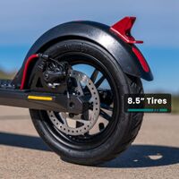 GoTrax - XR LITE Commuting Electric Scooter w/5mi Max Operating Range & 12mph Max Speed - Black - Alternate Views