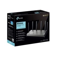 TP-Link - Archer BE6500 Dual-Band Wi-Fi 7 Router - Black - Alternate Views