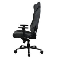 Arozzi - Vernazza Premium Soft Fabric Ergonomic Office/Gaming Chair - Dark Grey - Alternate Views