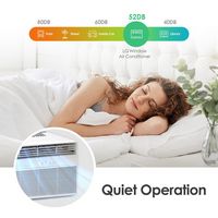 LG - 450 Sq. Ft. 10,000 BTU Window Air Conditioner - White - Alternate Views