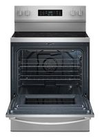 Whirlpool - 5.3 Cu. Ft. Electric Range with Air Cooking Technology - Stainless Steel - Alternate Views