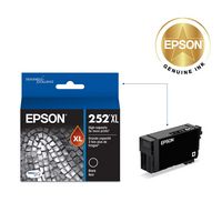 Epson - 252XL High-Yield Ink Cartridge - Black - Alternate Views